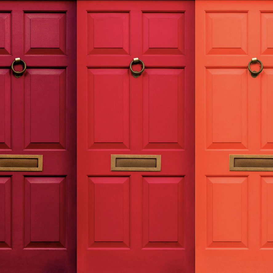 Colourful,English,Doors